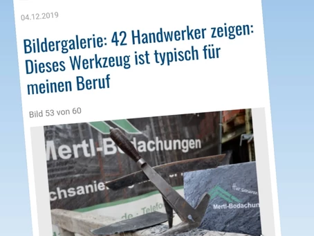 DHZ-Artikel: Wir zeigen ein typisches Dachdecker-Werkzeug