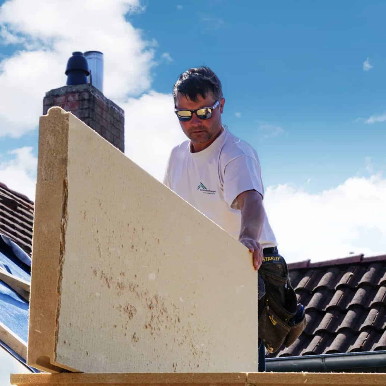 Einblasdämmung im Dachgeschoss, Teil 1 - Bauhandwerk