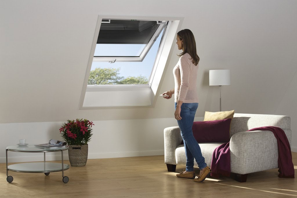 Bild eines Original Velux Innenfutters für Dachfenster